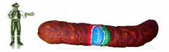 Salami / Kolbász / Speck typisch ungarische Lebensmittel: Paprikasalami, Paprikaknacker, Speck