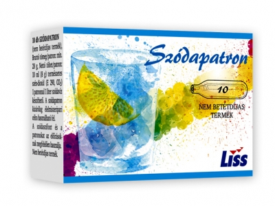 Liss Einweg-Sodakapseln (CO2) 10er 1 Karton, CO2-Patronen für Soda-Syphon