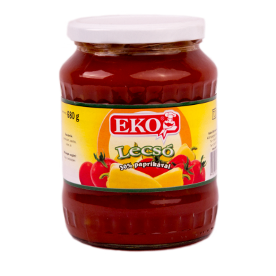 Letscho mit 30% Paprika