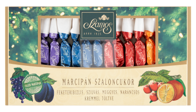 Marzipan dessert selection 150g, Szamos Marzipan Weihnachtsbonbon Selektion, Szaloncukor