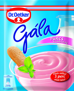 Punsch Pudding Creme, Gála krémpuding  puncs