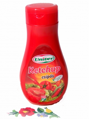 Univer Tomaten-Ketchup, scharf 470 g