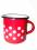 Becher 250 ml, rot