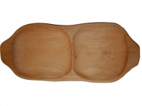 Holz-Servierschale, Brotzeitplat...